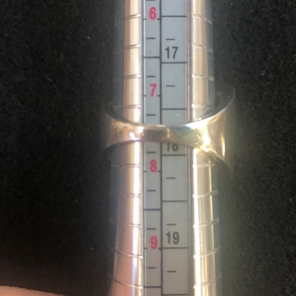 Gold Plated Sterling Silver Ombré bangle & ring - Picture 5 of 16